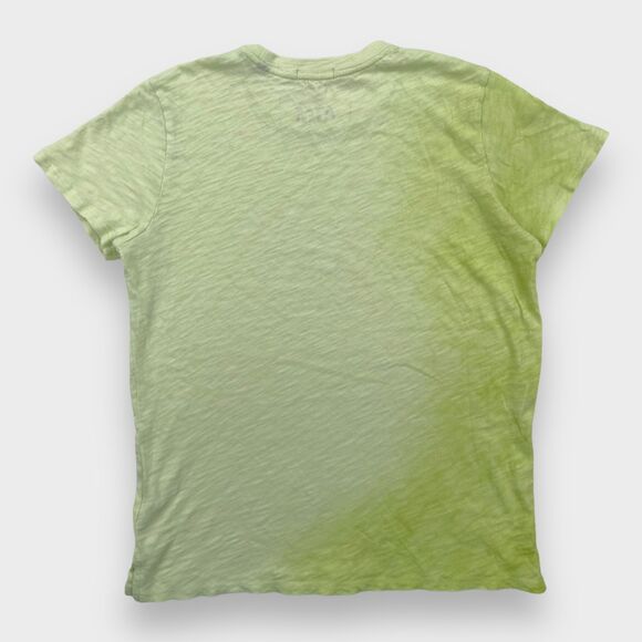ATM Anthony Thomas Melillo T Shirt Womens Small Ombre Fade Slub Green - Picture 8 of 12